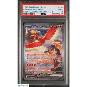 2025 Pokemon S&V Destined Rivals Ethan's Ho-Oh ex PSA 9 #230/182
