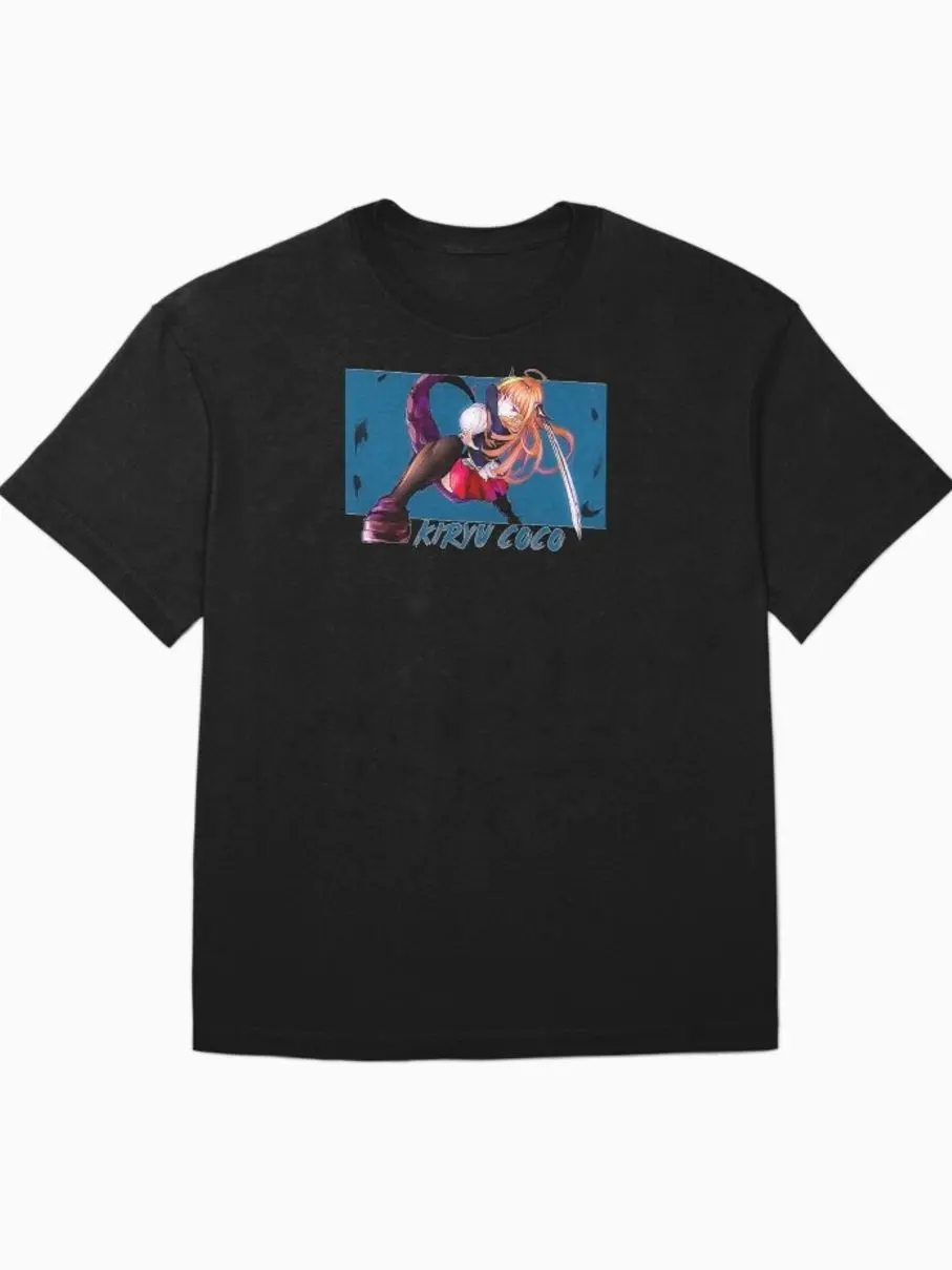 Amelia Watson Vtuber Clothing       Kiryu Coco   T-Shirt       Anime Chibi Sweatshirt, Hoodie