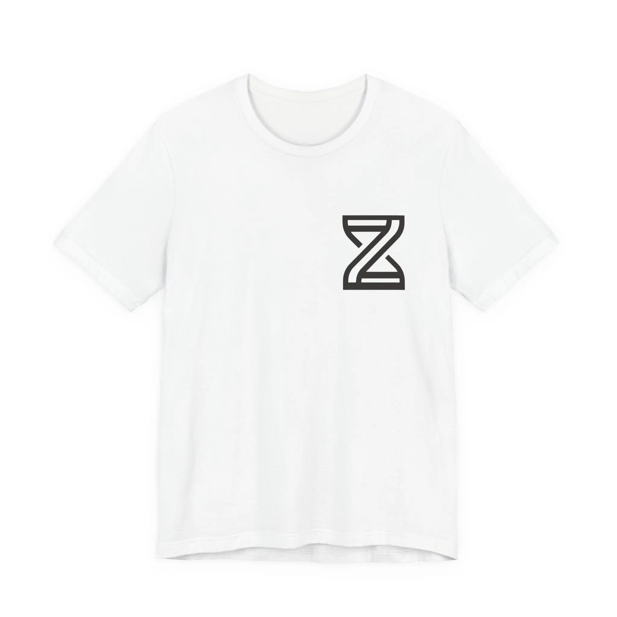 Zensation Crest Tee — Left-Chest Hourglass
