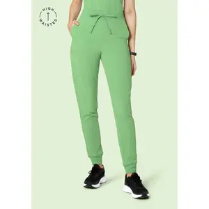 High Waisted Joggers Aloe
