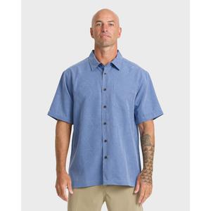 Quiksilver | Waterman Island Jungle Shirt | Men's Chest Pocket Breathable | Everyday Wear & Casual Streetwear