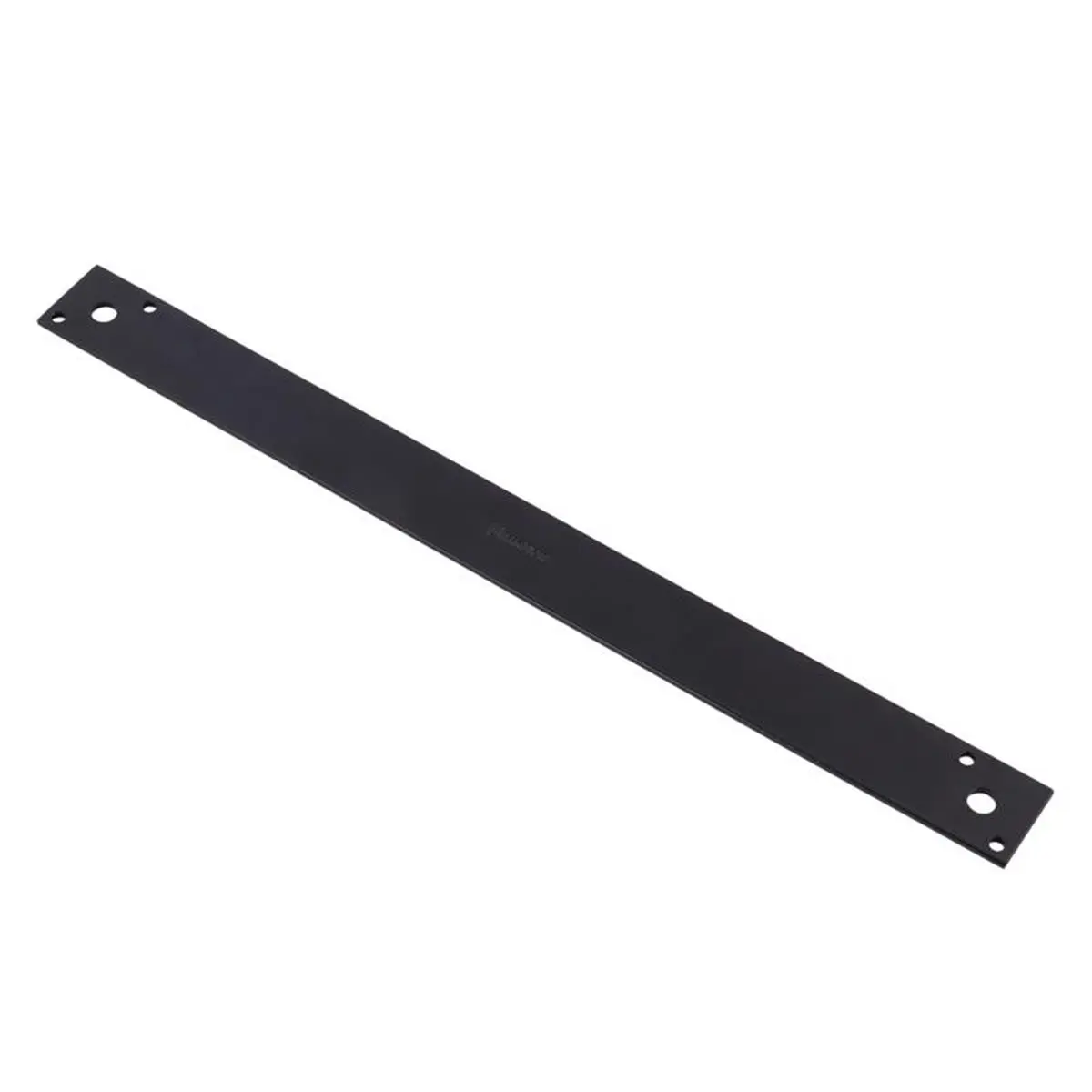 212 MAIN Black Steel Strap Brace, 17x1.5x0.125 in. Metal Brackets, Sturdy Mounting Bracket for Household Appliance Parts & Accessories, Mounting Brackets
