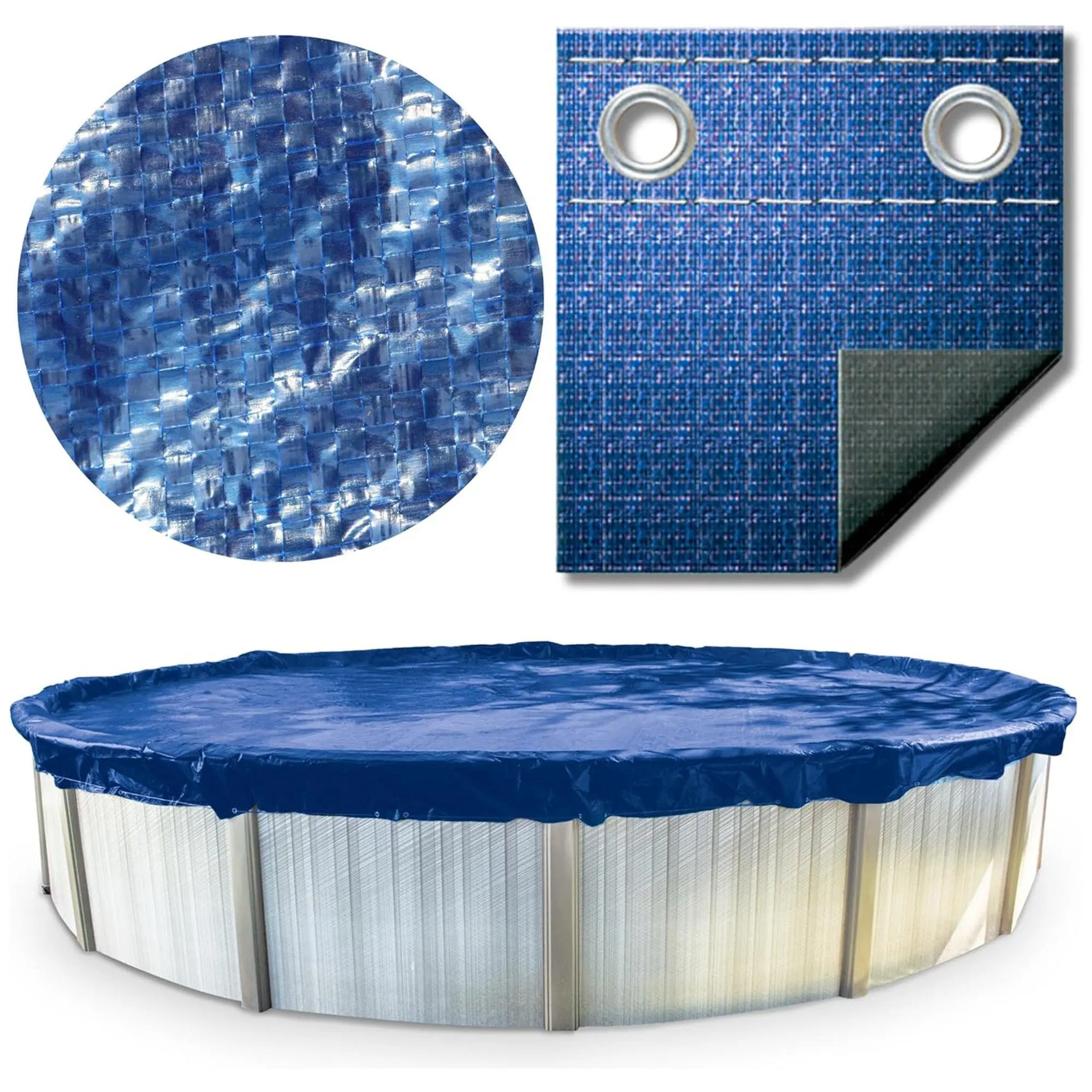 Swimline PCO831 28' Round Above Ground Winter Swimming Cover, (Pool Cover Only)