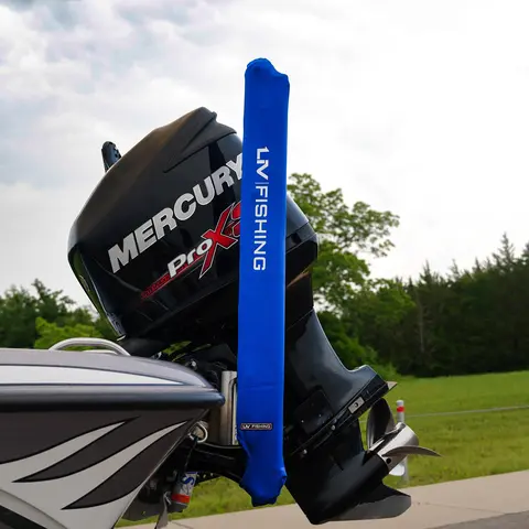 LIV FISHING Power-Pole Cover (1ct) - Fishing Accessory, 8ft/10ft Fit, Soft Elastic Wrap, No Zipper or Velcro, Snug Stretch Design, Prevents Accidental Deploy, Scratches & Damage, Travel Protection, For Power-Pole Fishing Blades