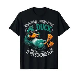 Funny Duck Graphic Tees Men Women Teens Funny Quote Gift T-Shirt