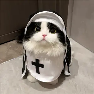 Cat Nun Costume for Funny Cosplay and Photo Props