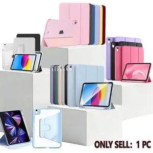 iPad 11th & 10th Generation Case Casing 2025/2022, Multi-Style Protective Cover | Slim Protective Shell, Magnetic, Auto Sleep/Wake, Hand Strap, Pencil Holder, Tablet Cover, Tablet Accessories