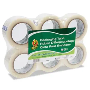 Duck Commercial Grade Hot Melt Packaging Tape - Strong-Hold Adhesive for Tools & Hardware Sealing Needs, Sealing Boxes