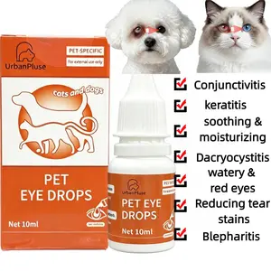 Pet Eye Drops,Dog&Cat Tear Stain Cleaner,Remove Tear Stains and Relieve Itchy Eyes,Natural Formula, No Artificial IngredientsDealsforyoudays,Pet Eye Drops for Dogs&Cats,Sooth Dry Eyes Pink Eyes,10ML