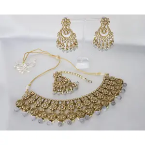 Head Over Heels Grey Headpiece with Earrings and Necklace Set