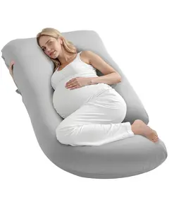 Pregnancy Pillow G-Shaped Full-Body Maternity Pillow With Ultra-Soft Breathable Fabric, Ergonomic Support For Side Sleepers, Back Pain Relief, Removable Cover, Adjustable Belly And Neck Support, Ideal For Late Pregnancy
