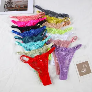 Elegant Lace Panties Set 15 Piece Breathable Comfortable Stretchy Solid Colored with Contrasting Lace Ideal for Parties Camping Dinners Perfect Gift for Women's Basic Minimalist Underwear
