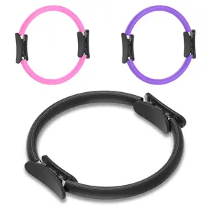 Pilates Ring Magic Circle – Fitness Workout Ring for Toning Thighs, Arms & Core, Yoga & Pilates Exercise Equipment for Home Gym
