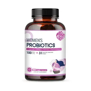Women’s Probiotic 100 Billion CFUs - 60 Capsules | Probiotic Complex with Biotin, Vitamins B & E | Supports Women’s Health, Gut, and Immune System | Promotes Healthy Skin & Hair | Daily Probiotic Supplement for Women’s Wellness