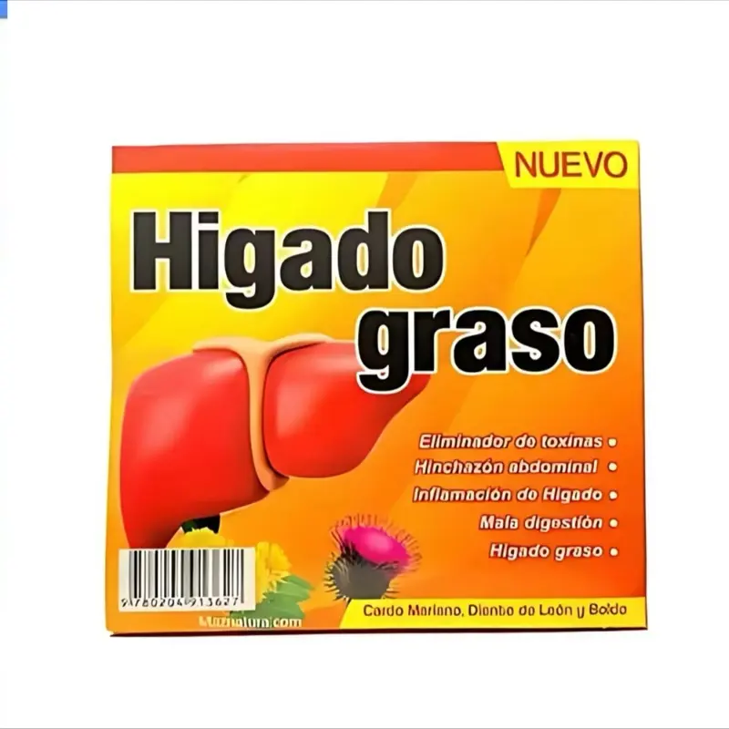 Nueva Higado Graso Antioxidant Dietary Supplement for Healthcare & Edible Fitness with 10 Microbacterias of 15 mL Essential Aminos