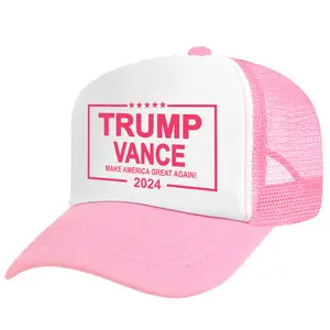 Pink Trump Hat, Trump Trucker Hat, Trump Vance 2024, Political Gift, Republican Hat, Trump Girl Social Club, Hot Moms For Trump, Trump Girl trump hats