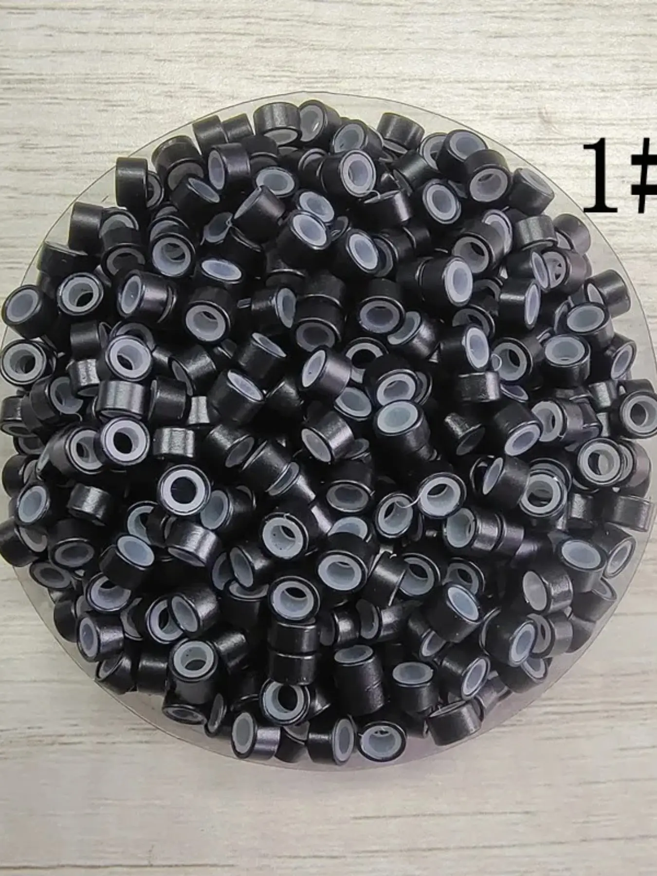 NANO RING BEADS 500PCS/PACK Attachment Micro Ring Beads Hair Extensions Micro Ring Size Large Quantity