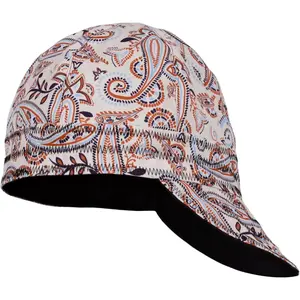 FR Welding Cap Paisley Printed CAT2 Flame Resistant Midweight 6 Pannel Welder Caps