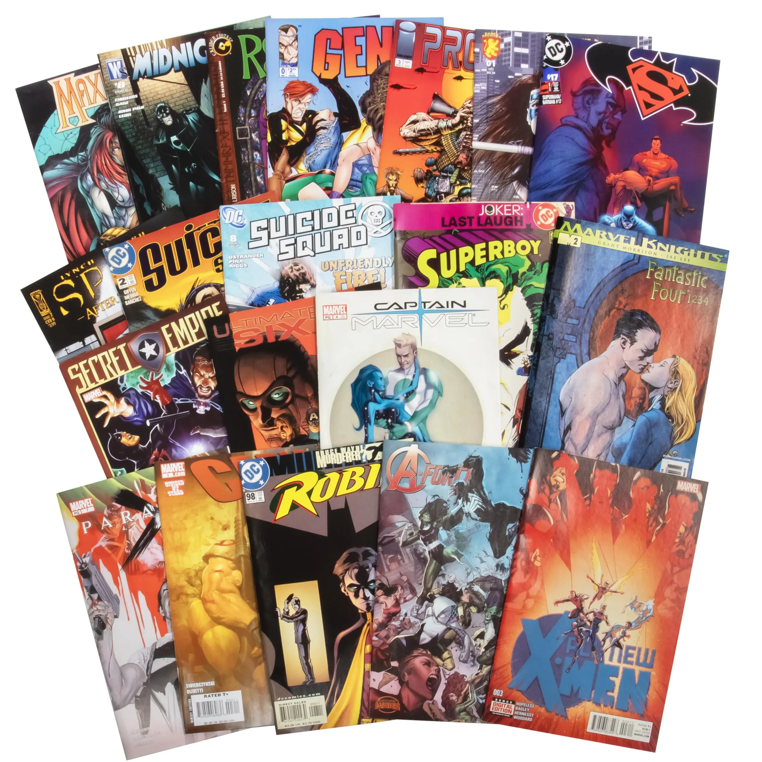 10 Pack of Comic Books For All Ages - Choose your Story / Character