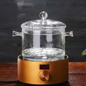Excalibur Clear Cooking Pot (Beautiful Glass Kitchenware) Ceramic Cookware