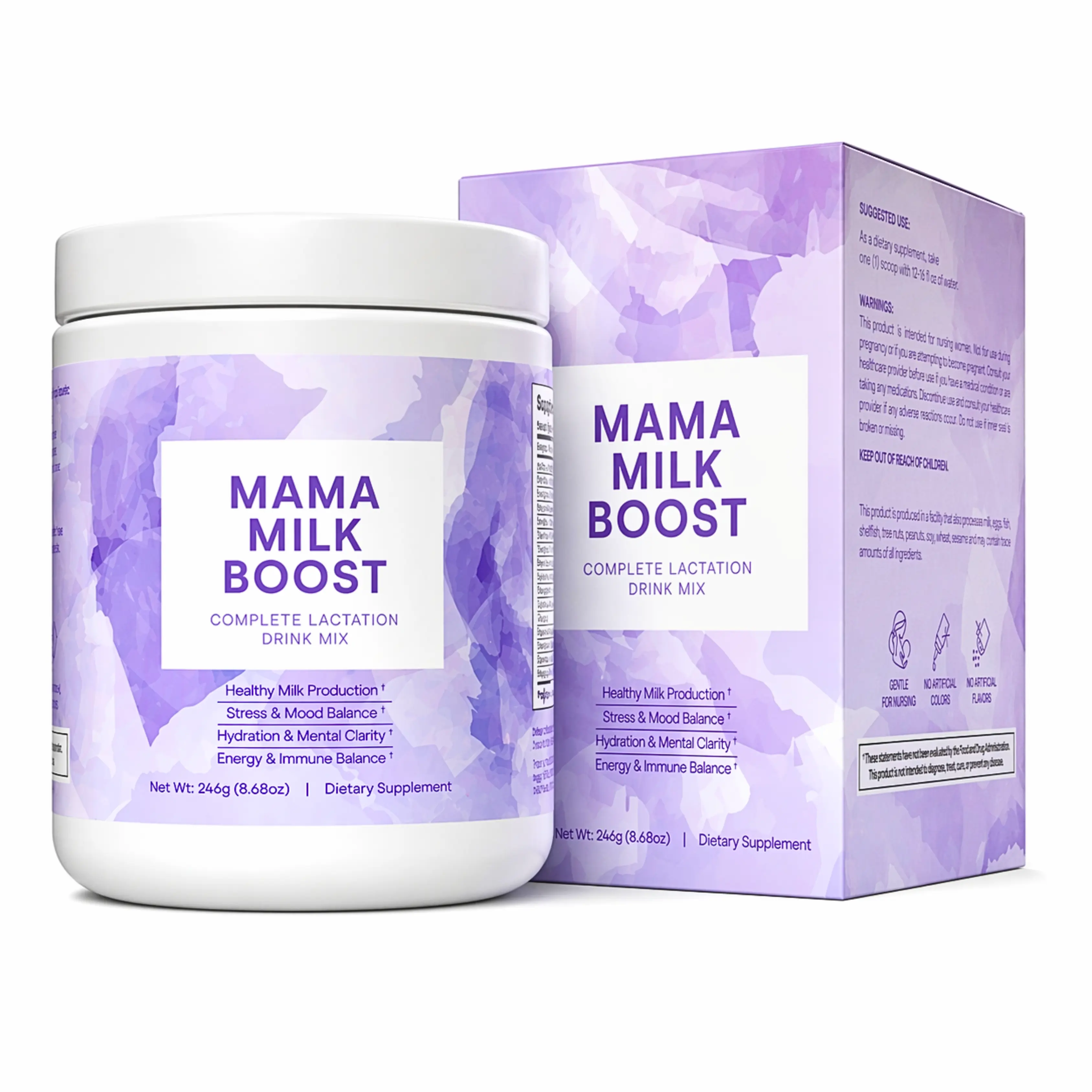 Mama Milk Boost - Lactation Drink Mix Supplement