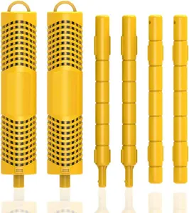Hot Tub Stick, Mineral Stick in-Filter ,Hot Tub Mineral Stick with 4 Months Lifetime Universal for Pool&Hot Tub to Keep Water Clear(Yellow,2PCS)