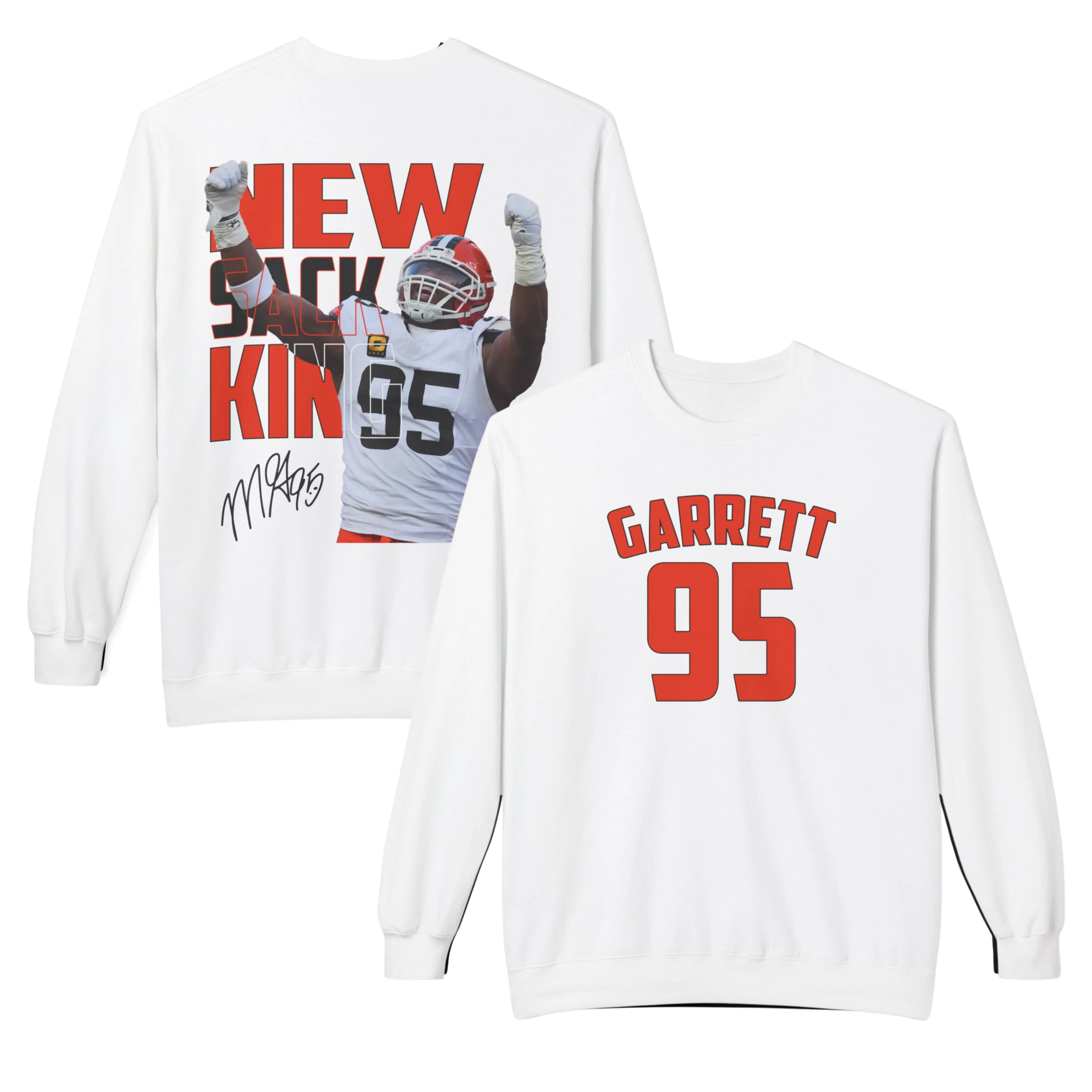 [Sport Clothing] - Myles Garrett Shirt - Myles Garrett New Sack King Shirt - Football Shirt