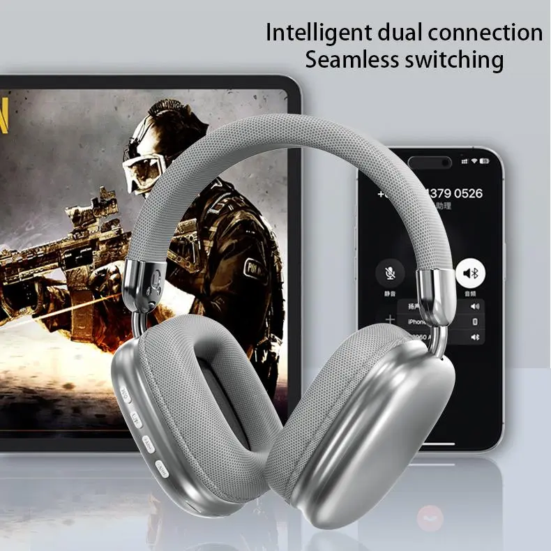 2026 WH-35MAX Over-Ear Bluetooth Headphones | 12H Long Battery