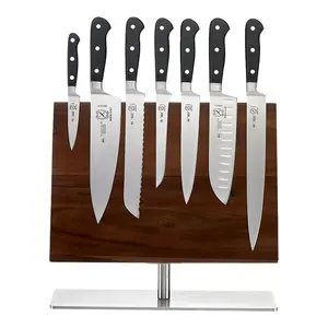 Mercer Culinary 8-Piece Renaissance Board 7 Magnetic Knife Set 14 1/8 x 10 1/4 Stainless Steel