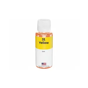 Replacement ink Bottles for HP 31 (1VV28AN) 70-ml Yellow Standard Yield