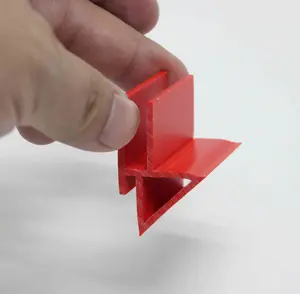 FixtureDisplays® 10PK of Shelf Supports Use for corrugated materials - Red 16118-NF