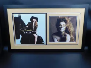 Shania Twain Signed Autographed Queen of Me Album Framed JSA COA Country Music A