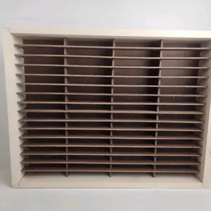 Napa Valley Style 100 Cassette Tape Storage Rack Wood Wall Holder Wooden 24x18x3 Sturdy Vintage Design