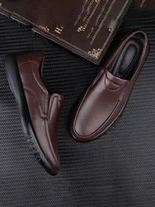 Men's Slip-On Mule Shoes, Comfortable Leather Design, Casual Style for Home, Delivery, or Leisure Outing, Easy-To-Wear Footwear