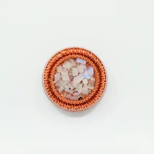 Pocket Orgonite & Necklace — Rainbow Moonstone