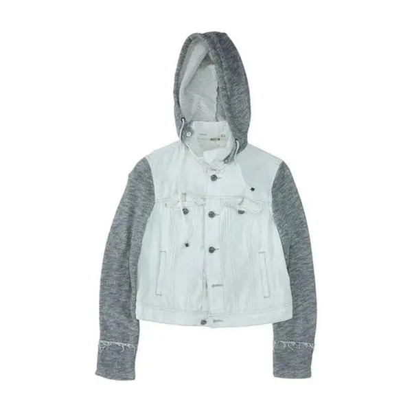 Free People Color Block Denmin Jacket