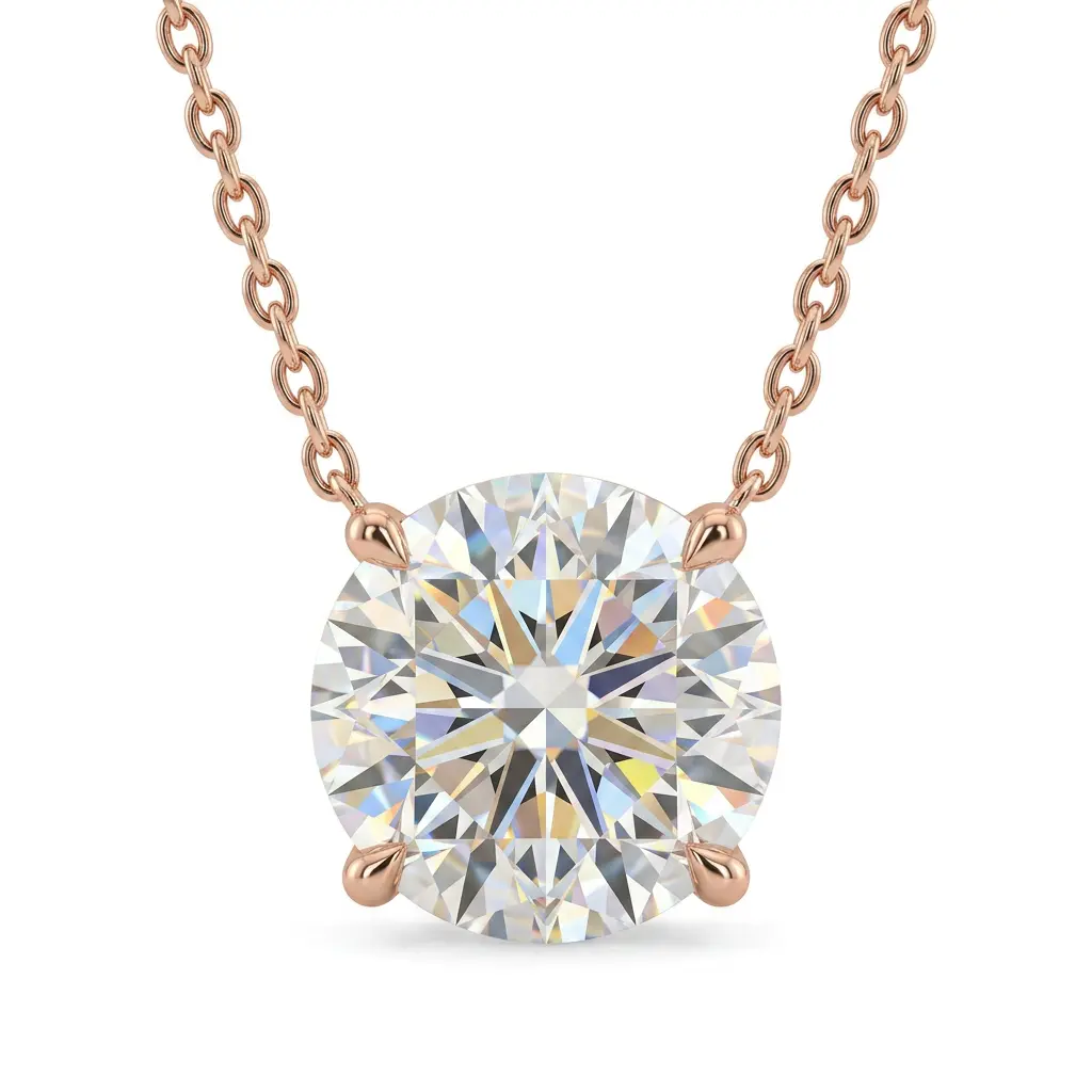 Customization Lab Grown Diamond Pendant| Personalized  Material Engagement Ring | Made-to-Order Luxury Jewelry