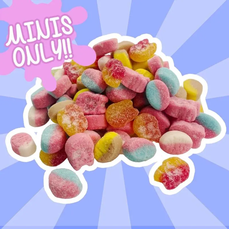 Baby BUBS Mini Swedish Candy Mix Bag - Sweet and Sour Snack Bonbon Bites