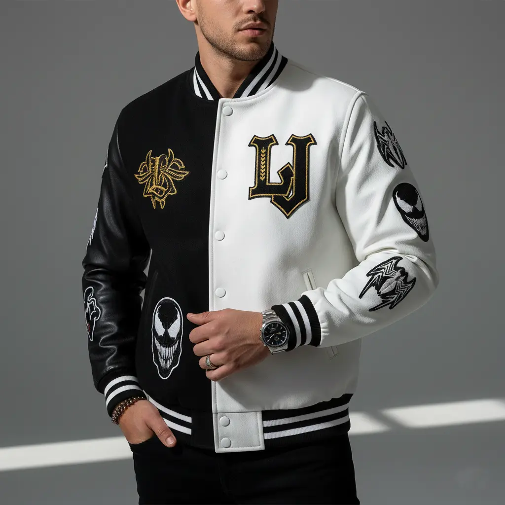 Venom Varsity Jacket – Stylish Outerwear for Men & Women 20–50