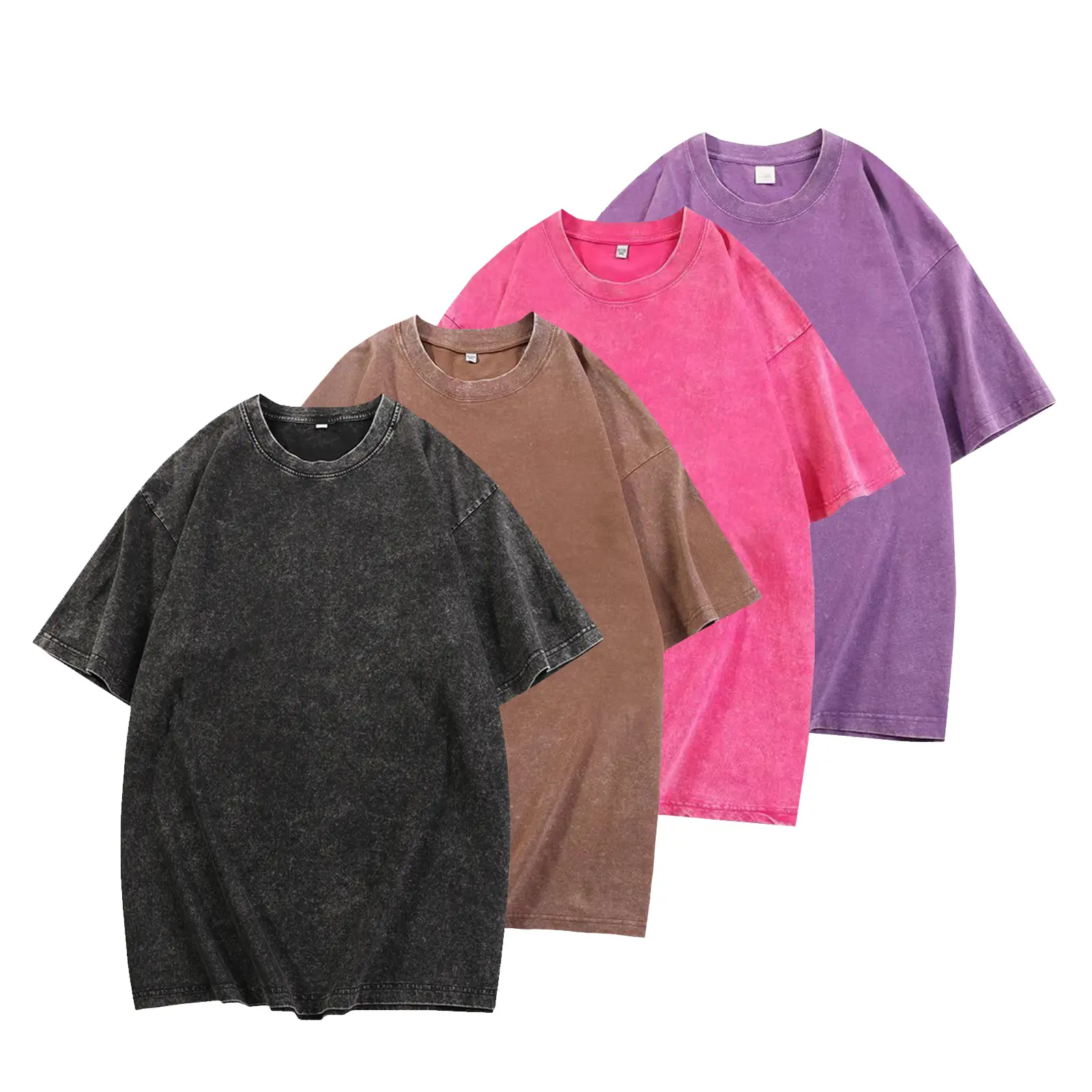 Black + Coffee + Rose Red + Purple