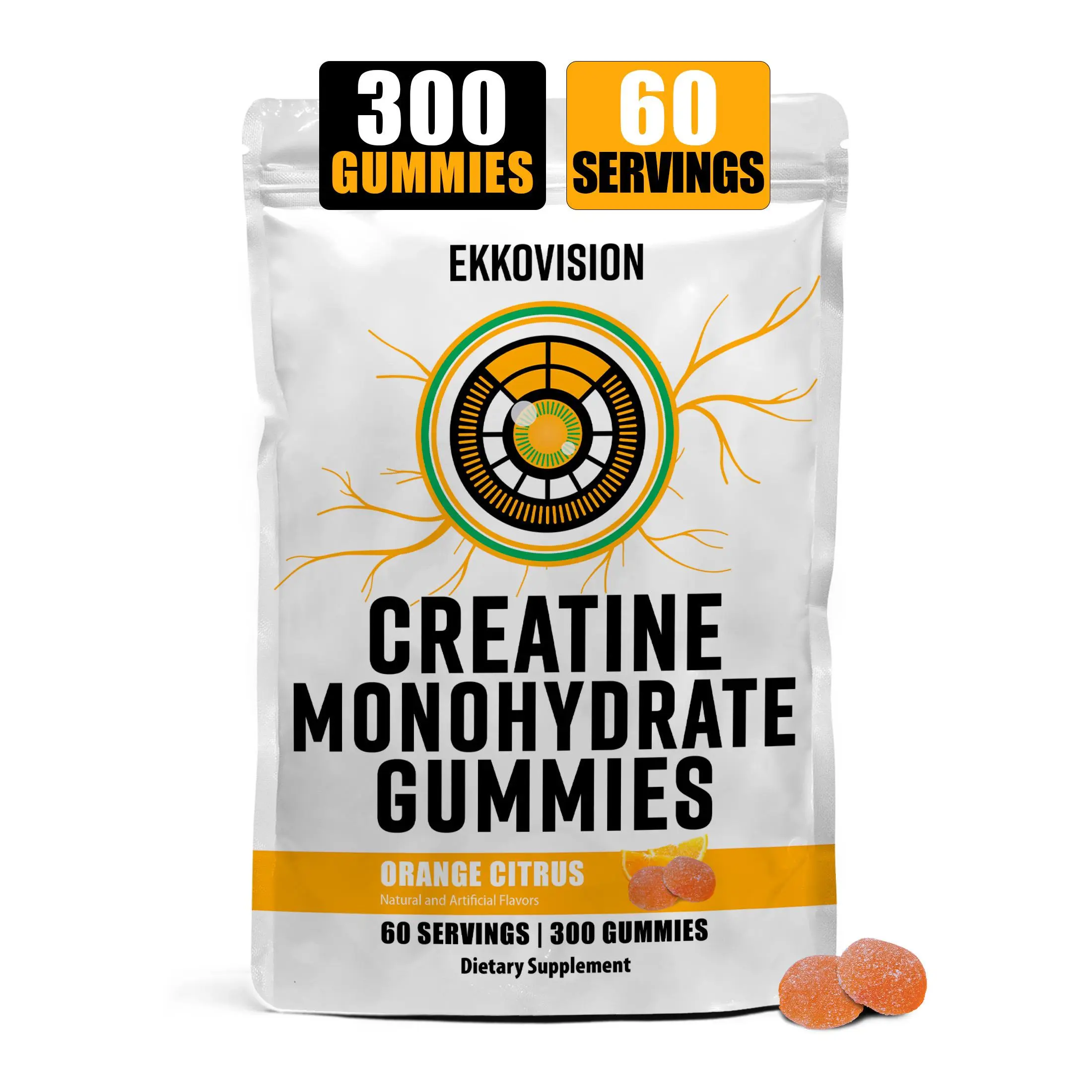 Orange Citrus / 60 Servings - 300 Gummies