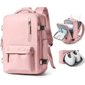 Large Capacity Travel Backpack for Women, Waterproof Laptop Bag, Lightweight Carry-On for School, Work & Short Trips
