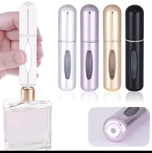 Travel Refillable Perfume Atomizer Bottle 2-Pack 5ml Leakproof Travel Perfume Refillable Bottle