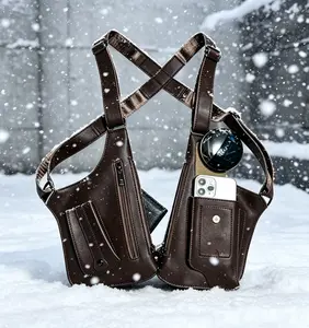 2026 New Invisible Anti-theft Double Shoulder Underarm Bag,Waterproof Wear-resistant Multi-compartment Tactical Chest Pack,Adjustable Lightweight Concealed Storage Pouch,Secure Carry Gear for Business Trip Daily Holiday Gift.best friend birthday gift