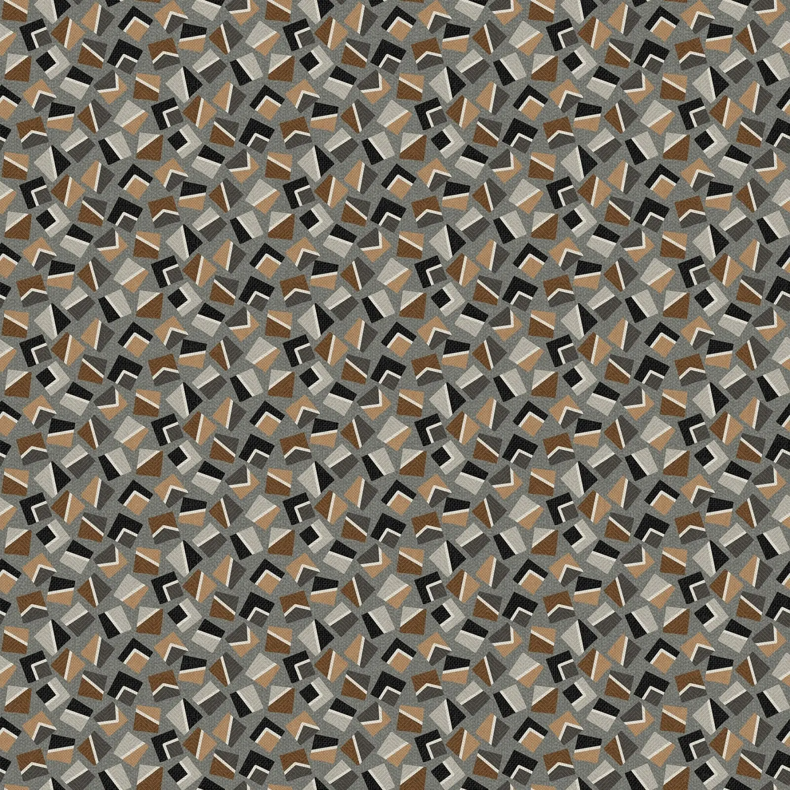 Fabric Northcott Gray Large Block Toss Flannel Haberdashery by the Quarter Yard F28545-95