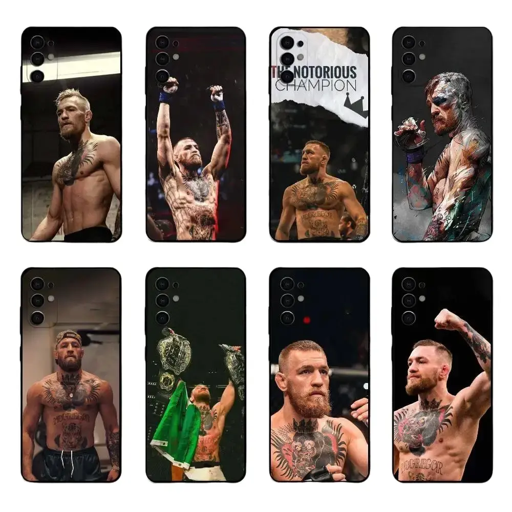 Conor McGregor Boxing Phone Case For iPhone 17 Promax 17E 16 15 14 13 12 11 Pro Max 17Air Plus & Samsung Galaxy S26 S25 S24 S23 S22 S21 FE Ultra Plus Anti-Fall shockproof protection Soft silicone Back Cover