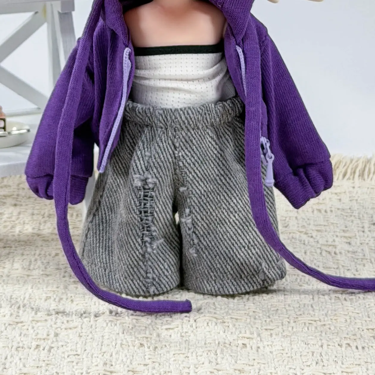 Gray pants