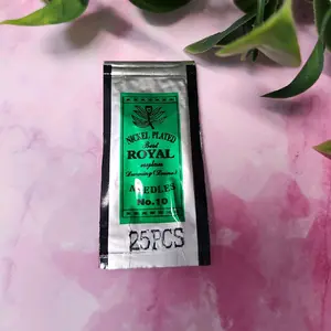 Nickel Plated Best Royal Needles #10.