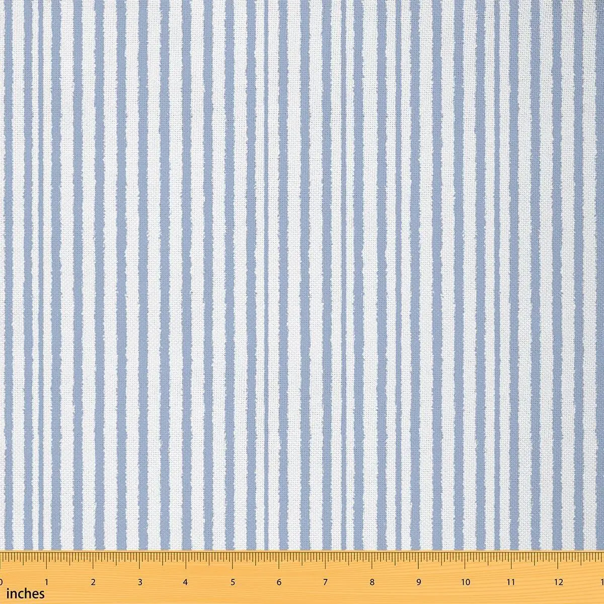 Gray Stripes Fabric Geometric Upholstery Fabric Chairs Modern Striped Art Indoor Decor DIY Sewing Craft Projects Abstract Art Soft Flannel