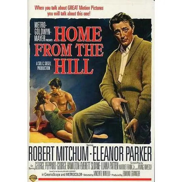 Home From the Hill Movie Drama Western DVD Video Disc - English, Dubbed, Subtitled, Widescreen, No Age Restriction
